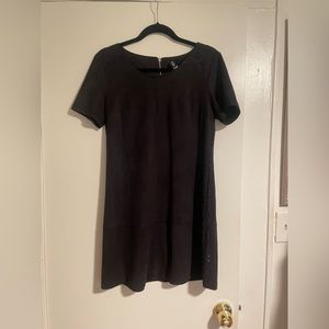 Lord & Taylor Design Lab black velvety dress. Size M